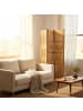 relaxdays Paravent in Natur - (B)126 x (H)170 cm