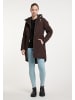 ICEBOUND Damen Winterparka in Dunkelbraun