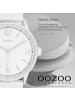 Oozoo Analog-Armbanduhr Oozoo Timepieces weiß groß (ca. 45mm)