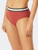 Schiesser Bikini-Hose Aqua Californian Dream in whisky