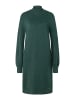 More & More ausgestelltes Strickkleid mit Turtleneck in dark bottle green