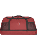 Nowi 2 Rollen Reisetasche 61 cm mit Dehnfalte rot