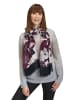 Betty Barclay Basic-Schal mit Blumenprint in Purple/Black