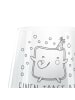 Mr. & Mrs. Panda Kerzenglas Toast Party mit Spruch in Transparent