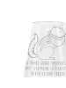 Mr. & Mrs. Panda Weinglas Eichhörnchen Smoothie mit Spruch in Transparent
