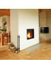 relaxdays Kaminholzregal in Schwarz - (B)123 x (H)91 x (T)19,5 cm