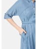 HELMIDGE Sommerkleid in Denim-Optik in blau