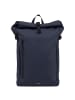SANDQVIST Stream Slim Rolltop - Rucksack M 14" 60 cm (black) in navy