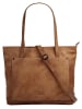 Sansibar Shopper echt Leder in cognac