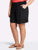 sheego Shorts in schwarz