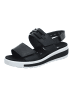 Semler Sandale in schwarz