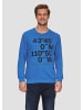 s.Oliver Sweatshirt in 55D1_royalblau