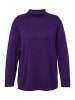 Ulla Popken Pullover in tiefes violett