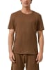 s.Oliver T-Shirt in braun
