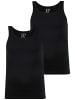 JP1880 Unterhemd in schwarz