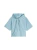 Marc O'Polo DENIM Kapuzenbluse relaxed cropped in Light Blue