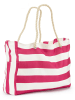 Vivance by Lascana Shopper in weiß / pink