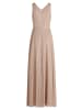 Vera Mont Abendkleid mit Plissee in Cream/White