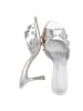 Ital-Design High-Heel Sandalette in Silber
