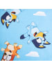 COFI 1453 Bluey Baby Bettwäsche Set 100 × 135 cm + 40x60 cm Baumwolle in Blau