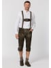 Stockerpoint Lederhose "Justin 4" in bison gespeckt