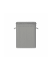 relaxdays Wäschekorb in Grau - (B)52 x (H)63 x (T)32 cm