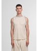 DEF DEF Tank-Tops in oatmeal/white