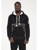 PLUS EIGHTEEN Herren Kapuzenpullover in Schwarz
