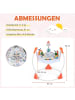 COSTWAY Baby Jumperoo Lauflernhilfe ab 6 Monaten in Orange