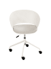 Beliani Bürostuhl GLEEFUL in Weiß/Schwarz/Beige - (W) 64 x (H) 77 x (L) 64 cm