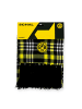 BVB BVB-Schal kariert in schwarz, gelb und weiß