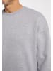 DreiMaster Vintage Sweatshirt Mit Rundhals in Grau Melange