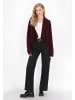 DreiMaster Women Cardigan in burgundy