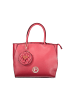 Laura Biagiotti Rot PVC Damen Handtasche