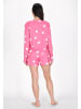 faina Women Loungewear in pink white