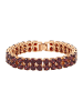 NAEMI Women Bracelet in Rose Gold Red