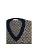 Malo Blau Baumwolle Herren Strickweste