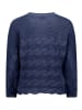 Betty Barclay Strickpullover mit Struktur in dunkelblau