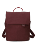 Zwei Mademoiselle MR8 - Rucksack 29 cm (cord-wood) in rubin