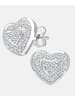 Diamant L'éternel Ohrringe aus 375 Weißgold mit Diamant