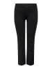 ONLY Carmakoma Straight-Fit jeans in Black