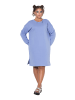 Studio Untold Jerseykleid in hellblau