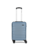 Worldpack New York 2.0 4 Rollen Kabinentrolley S 55 cm blue-metallic