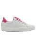 Tamaris WIDE FIT Sneaker in WHITE/FUXIA