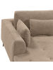 Beliani Ecksofa FLAM in Braun/Schwarz - (W) 275 x (H) 80 x (L) 158 cm