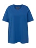 Ulla Popken Shirt in grau blau