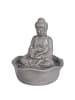 Butlers Tischbrunnen BALANCE Buddha in Grau