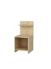 CALICOSY Nachttisch ULLMAN in Helles Holz - (W) 35,6  x (H) 72  x (L) 37,4  cm