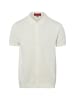 Finshley & Harding London Strick-Poloshirt in ecru