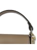 Florence Florence Umhängetasche Leder taupe, beige ca. 19cm